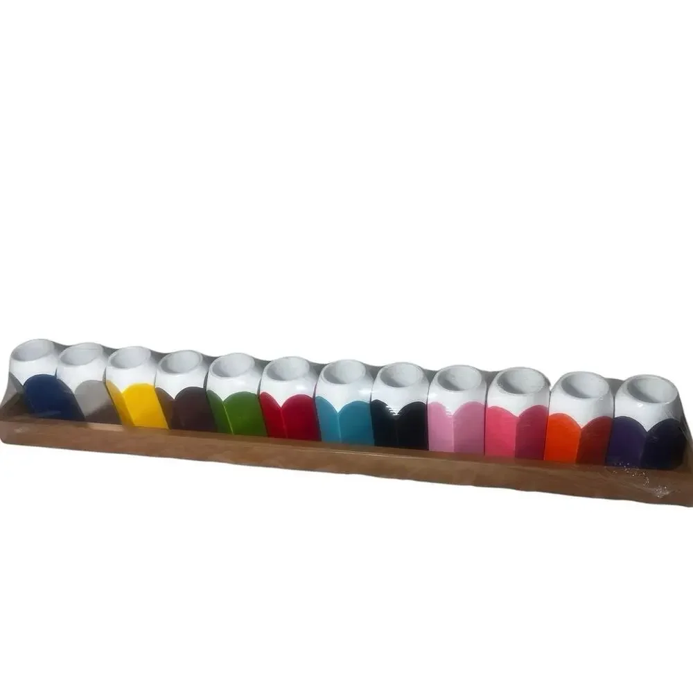 Set of 12 Pencil Shaped Pen & Pencil Holders  for Teachers and Kids of All Ages